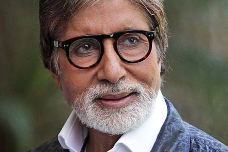 Bollywood-Schauspieler Amitabh Bachchan 2013 in Neu Delhi.