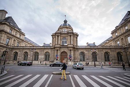 Das Parlamentsgebäude in Paris.