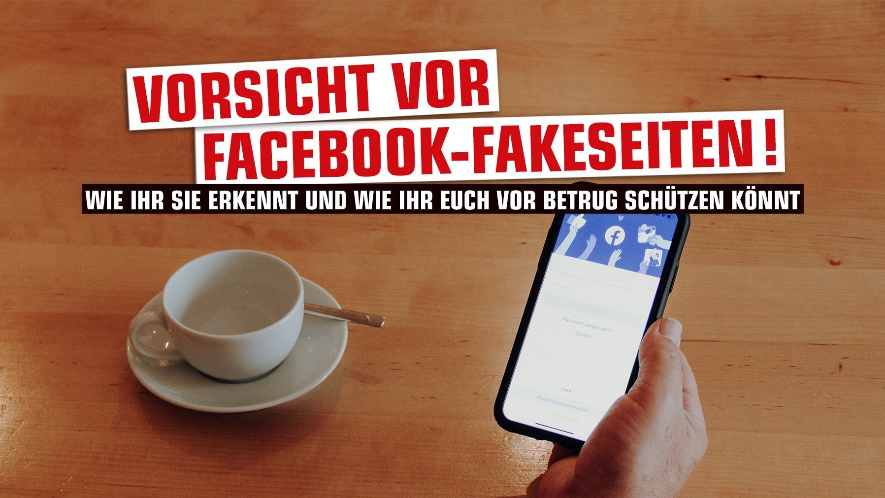 Vorsicht vor Facebook-Fakeseiten