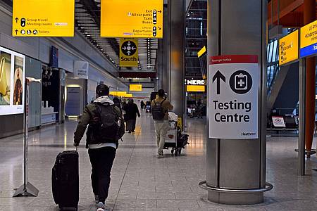 Terminal 5 am Londoner Flughafen Heathrow: Auch England hat eine Corona-Testpflicht für Reisende aus China eingeführt.