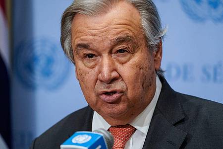 UN-Generalsekretär António Guterres will nach Moskau reisen.