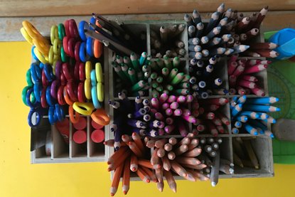 Bunte Stifte