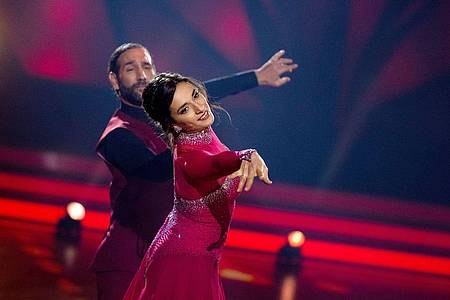 Sally Özcan, Youtuberin und Influencerin, mit ihrem Tanzpartner Massimo Sinato bei «Let`s Dance».