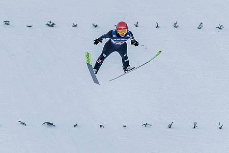 Skispringerin Katharina Althaus siegte beim Weltcup in Sapporo.
