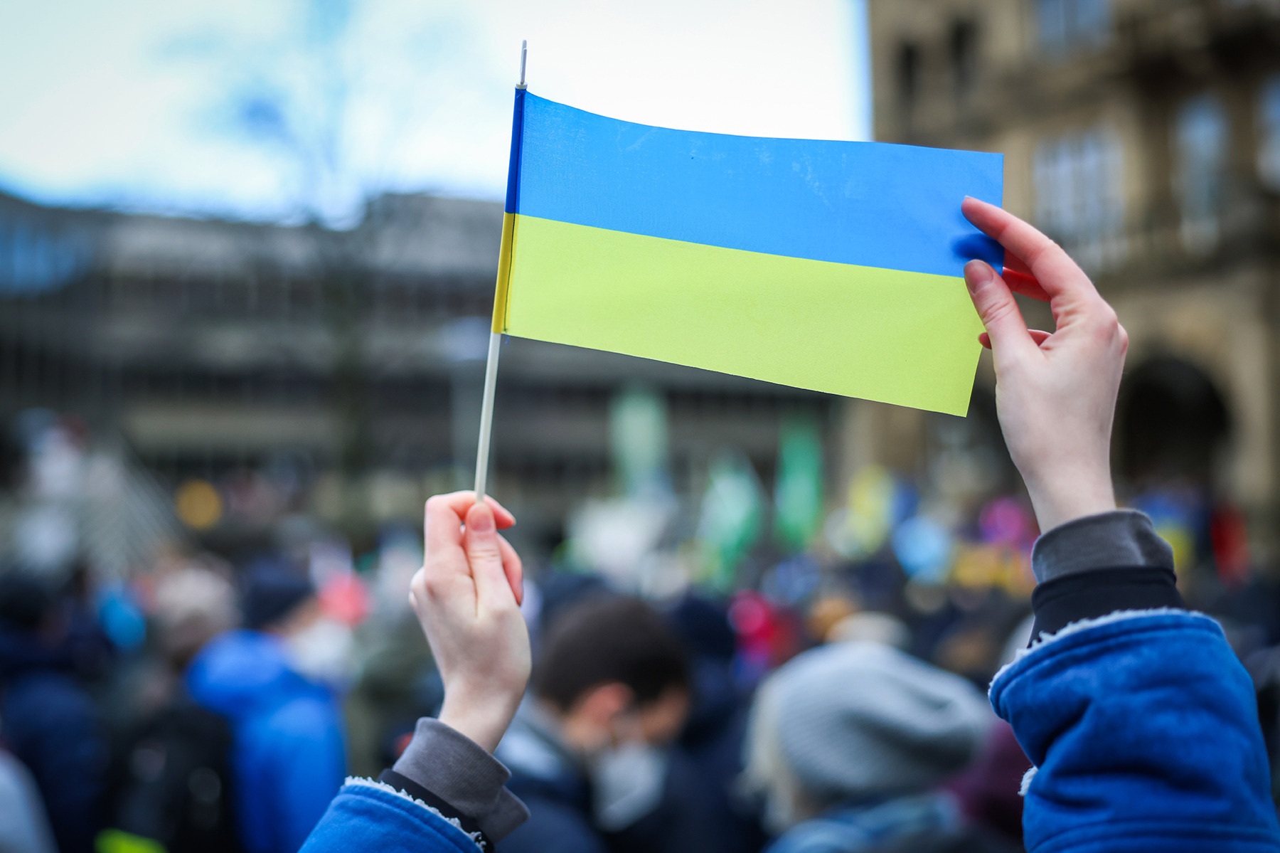 Ukraineflagge_Friedensdemo