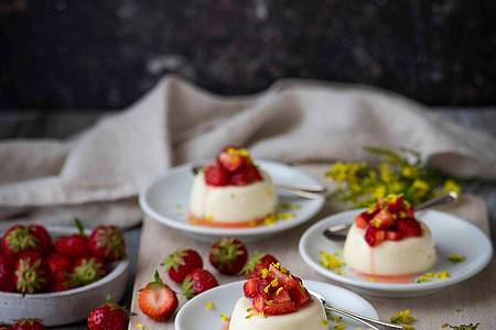 Steinklee ist eine Zutat für das Erdbeer-Dessert von Kräuterexpertin Marion Reinhardt.