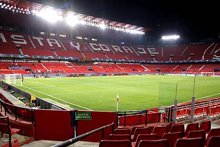 Das Estadio Ramón Sánchez Pizjuán hat nur Platz für 40.000 Fans.