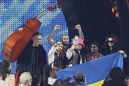 Das Kalush Orchestra aus der Ukraine hat den ESC gewonnen.