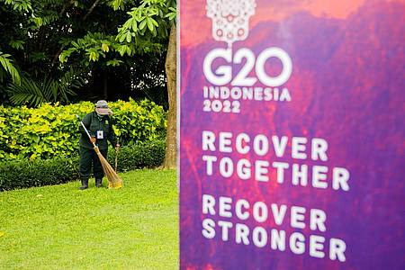 Das Treffen der Gruppe der G20 findet am 15. und 16. November auf Bali statt.