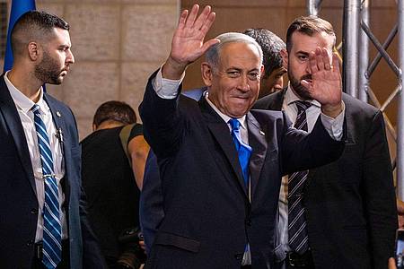 Der ehemalige und wohl auch neue israelische Ministerpräsident Benjamin Netanjahu.