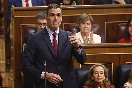 «Wenn die Frauen die Hälfte der Gesellschaft stellen, dann steht ihnen auch die Hälfte der politischen und wirtschaftlichen Macht zu»: Spanien Ministerpräsident Pedro Sánchez.
