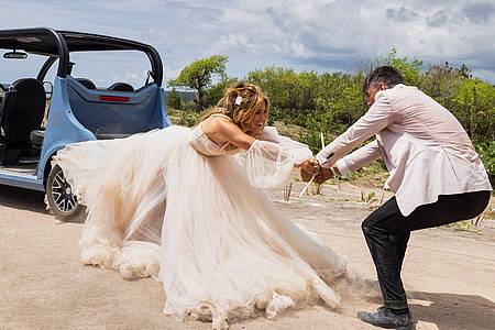Eine Hochzeit mit Hindernissen: Darcy (Jennifer Lopez) und Tom (Josh Duhamel).