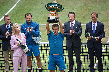Sieger der Gerry Weber Open 2018, Borna Coric