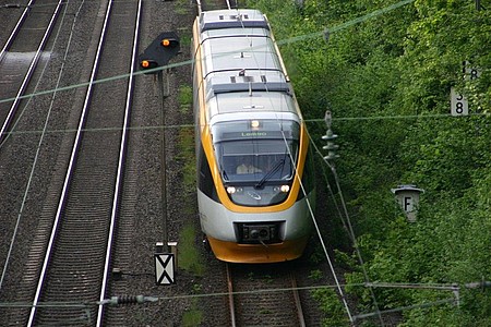 Eurobahn von oben