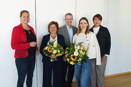 Team der Aktion Lichtblicke mit neuer und alter Schirmherrin